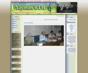 YBTH.org(Website Yayasan BTH Tasikmalaya) Screenshot