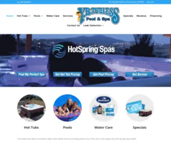 Ybtubless.com(Hot Tubs Lewiston) Screenshot