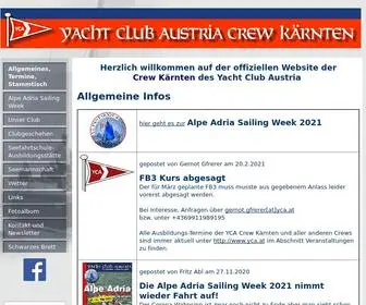 Yca-Crew-KTN.at(YCA Crew Kärnten) Screenshot