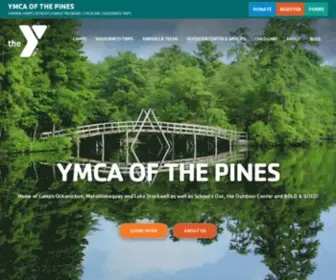 Ycamp.org(YMCA OF THE PINES) Screenshot