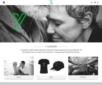 Ycanxer.com(Y CANXER is a cancer support platform) Screenshot