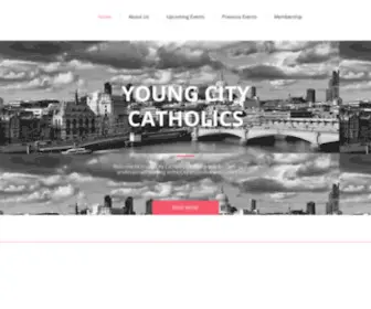 YCC-London.co.uk(This is the home page of YCC) Screenshot