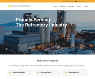YCC.com.my(Refractory Products and Materials Supplier in Malaysia) Screenshot