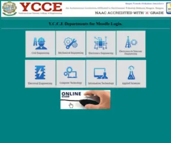 Ycce.in(YCCE MOODLE New Page 1) Screenshot