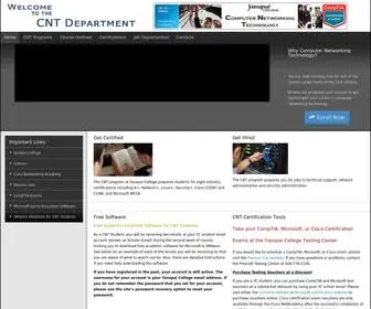 YCCNT.org(CNT Department Home) Screenshot