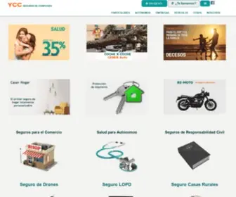YCcseguros.es(Seguros Caser agente exclusivo) Screenshot