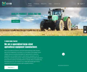 YCCtractor.com(China used tractor supplier) Screenshot