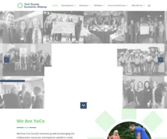 Ycea-PA.org(York County Economic Alliance) Screenshot