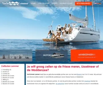 YCL.nl(Yachtcharter Friesland) Screenshot