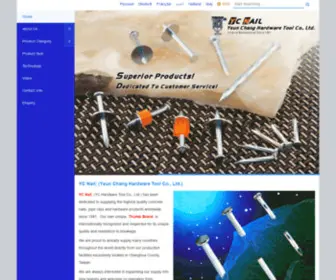 Ycnail.com((Yeun Chang Hardware Tool Co) Screenshot