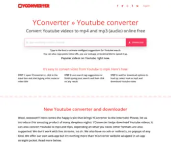 Yconverter.cc(YouTube converter) Screenshot