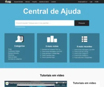 Ycorn.info(Central de Ajuda) Screenshot