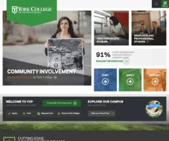 YCP.edu(York College of Pennsylvania) Screenshot