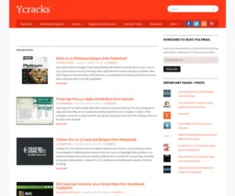 Ycracks.com(Download Cracks and Keys for All Software Products) Screenshot