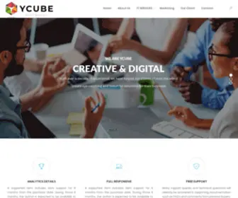 Ycubeservices.com(Ycube) Screenshot