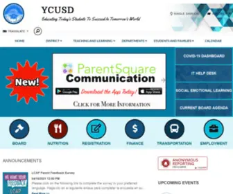Ycusd.org(Yuba City Unified School District) Screenshot
