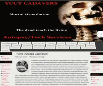 Ycutcadavers.com(Ycutcadavers) Screenshot