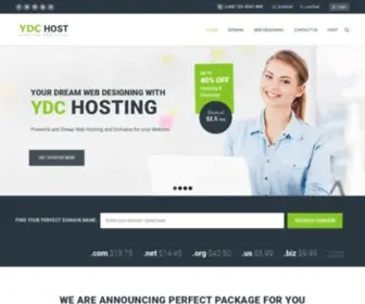 YDchost.com(Ydc Web Design) Screenshot