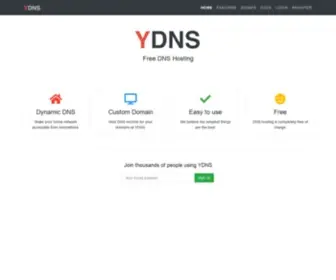 YDNS.eu(YDNS) Screenshot