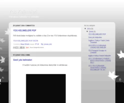 YDskelimeleri.net(YDS Kelimeleri) Screenshot