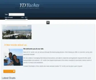 Ydyachts.com(Yachts for sale) Screenshot