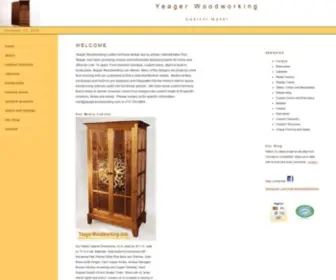 Yeagerwoodworking.com(Yeager Woodworking) Screenshot