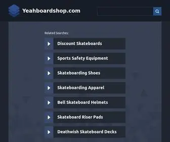 Yeahboardshop.com(Keywords) Screenshot