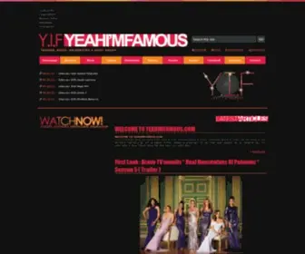 Yeahimfamous.com(Y.I.F) Screenshot