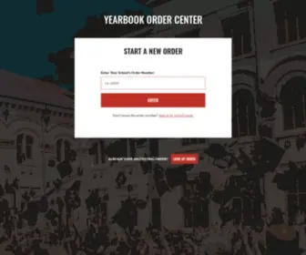 Yearbookordercenter.com(Yearbook Order Center) Screenshot