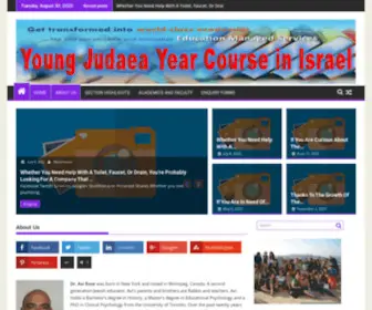 Yearcourse.org(Gap Year Israel Programs) Screenshot