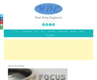 Yeardropengineer.com(About the Author) Screenshot