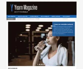 Yearn-Magazine.fr(Yearn Magazine) Screenshot