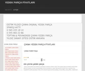 Yedekparcafiyati.com(ÇIKMA YEDEK PARÇA FİYATLARI) Screenshot