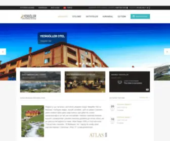 Yedigollerotel.com(UZUNGÖL YEDİGÖLLER OTEL) Screenshot