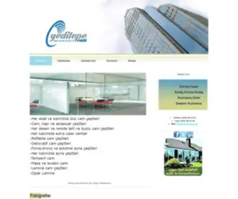 Yeditepecam.com(Business Template) Screenshot