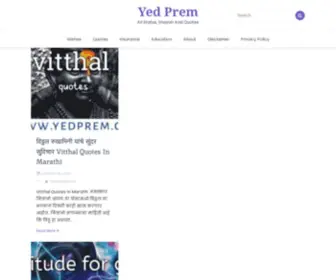 Yedprem.com(Yed Prem) Screenshot