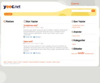 Yeec.net(The premium domain name) Screenshot