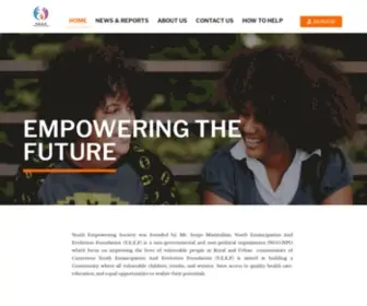 Yeef.org(Empower the less privileged) Screenshot