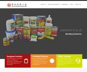 Yeelim.com.sg(Yee Lim Adhesives Industries Singapore) Screenshot