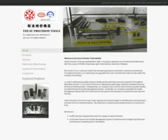 Yeesupremy.com(YEE SU PRECISION TOOLS) Screenshot