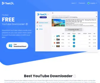 Yeetdl.com(Free YouTube Downloader and MP3 Converter) Screenshot