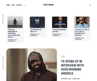 Yeezymafia.com(YEEZY MAFIA) Screenshot