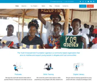 Yef-Uganda.org(Yef Uganda) Screenshot