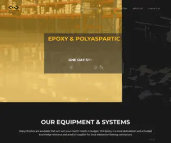 Yegepoxy.com(YEG Epoxy) Screenshot