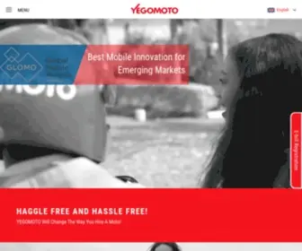 Yegomoto.com(Yego Moto) Screenshot