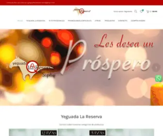 Yeguadalareservamx.com(Home base) Screenshot