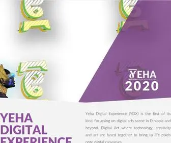 Yehadigitalart.com(The biggest digital art exhibition in Africa. Yeha Digital Art Exhibition) Screenshot