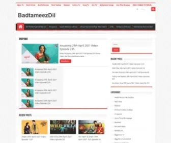 Yehrishtaa.com(Badtameezdil Hindi Drama Serial Watch Online Free Videos) Screenshot