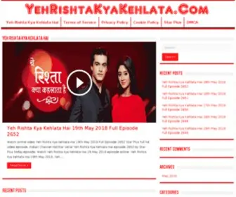 Yehrishtakyakehlata.com(Yehrishtakyakehlata) Screenshot