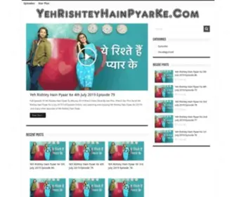 Yehrishteyhainpyarke.com(Yehrishteyhainpyarke) Screenshot